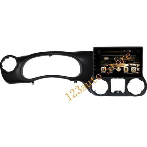 10.1 inch Android 8.0 7.1 eight Octa core Car CD DVD GPS Player NAVIGATION AUTO for JEEP Wrangler 2010-2018