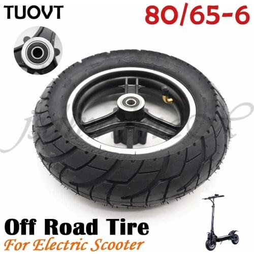 10 inch Pneumatic tyres 80/65-6 for Electric Scooter E-Bike 10x3.0-6 thicken widen hard wear-resistant road tires