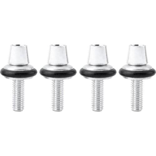 4Pcs Durable Aluminum Alloy Bike Dual- Brake Caliper Screws M6