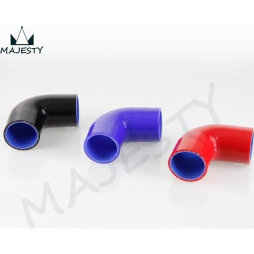 90 DEGREE SILICONE HOSE 57MM TURBO SILICONE ELBOW COUPLER PIPE 2.25" INCH