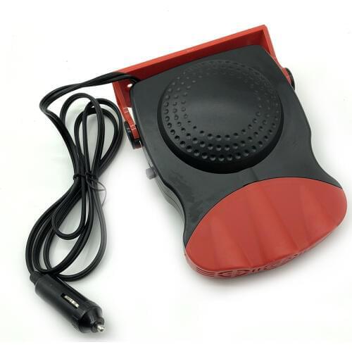 Auto Heater Fan Portable Car Heater Auto Heater Cooling Fan 3-Outlet Defrosts Defogger 12V 150W Portable Air Conditioner For Car