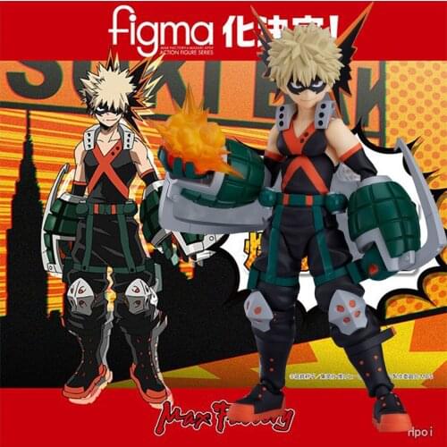 Anime MY HERO ACADEMIA Action Figure Max Factory Figma Bakugou Katsuki #443 Anime PVC Action Figure Toy Anime Figure Model Doll