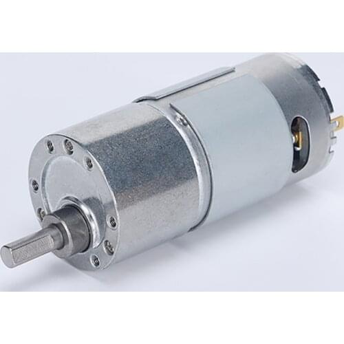 JGB37-545 DC 12V 24V High Torque Gear Motor All Metal Gear Box Electric Motor 8/12/23/37/47/70/110/200/330/625/1000RPM