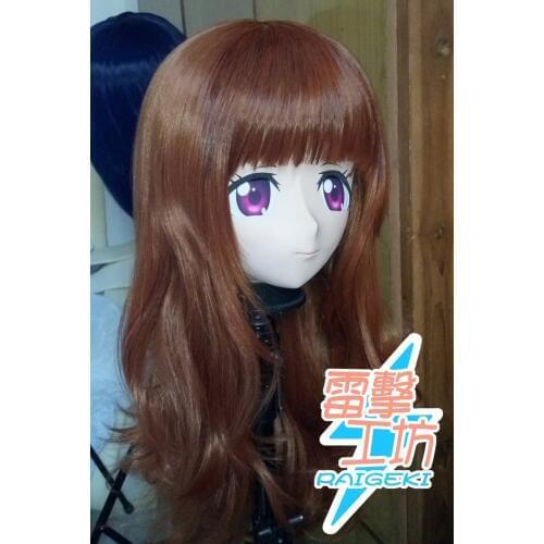 KM91823)Top Quality Handmade Female Resin Cosplay LoveLive A-RISE Japanese Anime Role Play Kigurumi Mask Crossdress Doll