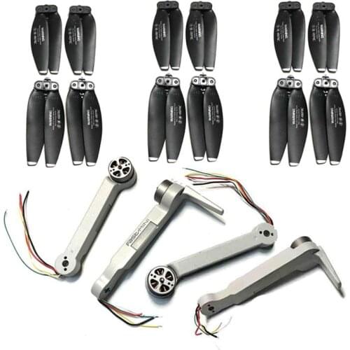 Arm Brushless Motor Propeller Blade Spare Parts for 4D-F8 GPS rc Drone 4DRC F8 Fast Mini Quadcopter Helicopter Accessories