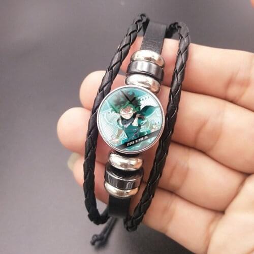 My Hero Academy of Foreign Trade, Bakugo Katsuki Iida Tianya Booming Frozen Time Gem Bracelet Knitting Lovely Couple Gift