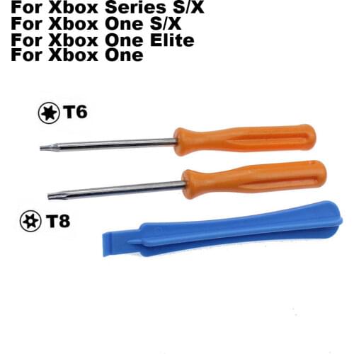 Game Tools Kit For Microsoft Xbox One Elite / S Slim Controller Security Torx T8 T6 Screwdriver Tear Down Repair Tool