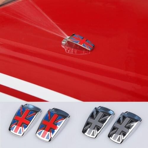 Car Hood Spout Water for BMW Mini Cooper Countryman R53 R55 R56 R57 R58 R60 R61 Spay Nozzle Cover Chrome Accessories 2PCS/Alot