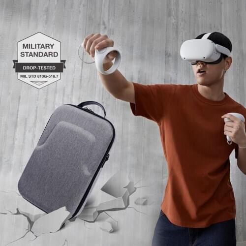 New VR Glasses Storage Bag Anti-scratch Shockproof Semi-waterproof Storage Bag Portable Convenient Organizer For Oculus Quest 2