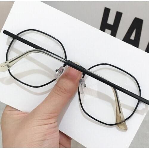 Myopia Glasses Polygon Glasses Frame with Degree Anti Blue Light Computer Eyeglasses -1.0 -1.5 -2.0 -2.5 -3.0 -3.5 -4.0