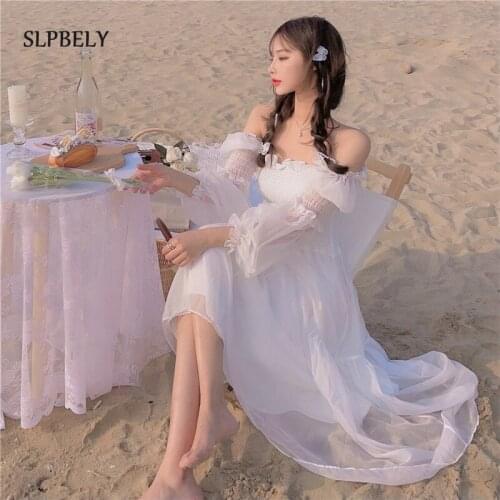 Летние платья миди SLPBELY China At AliExpress