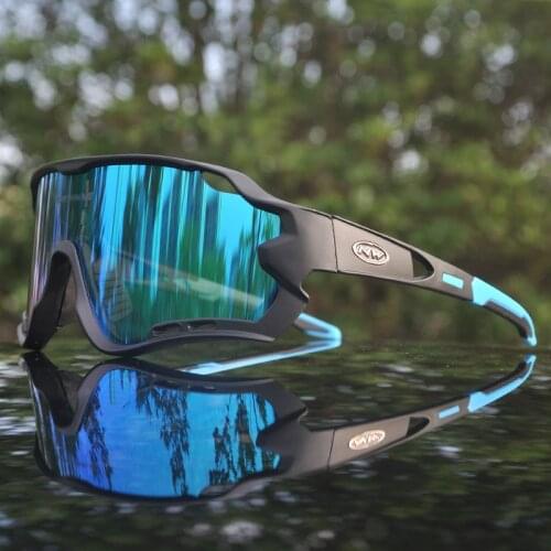 Coated Full Mirror Cycling Sunglasses Men Cycling Glasses For Sports Cycling Goggle Bike Bicycle Cycling Eyewear UV400 3 Lens