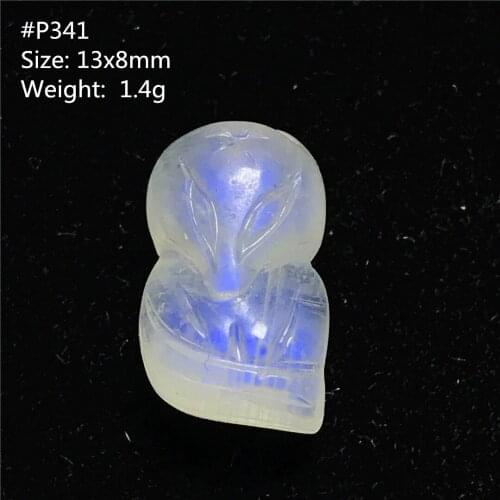 Top Natural Moonstone Pendant Jewelry For Women Man Fox Crystal Stone Blue Luck Healing Beads Gift Gemstone Carved Light AAAAA