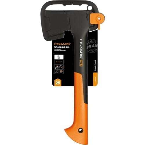 Fiskars 121423-1015618 Shredding Axe high quality camping axe plastic case easy to carry portable tracker with axe