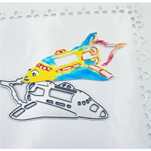 Spacecraft Metal Cut Dies Stencils for Scrapbooking Stamp Photo Album Decorative Embossing DIY Paper Cards