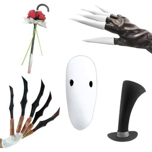 Game Identity V Hunter Jack Cosplay prop canes hat paw mask prop for Carnival Party Game halloween event free shipping