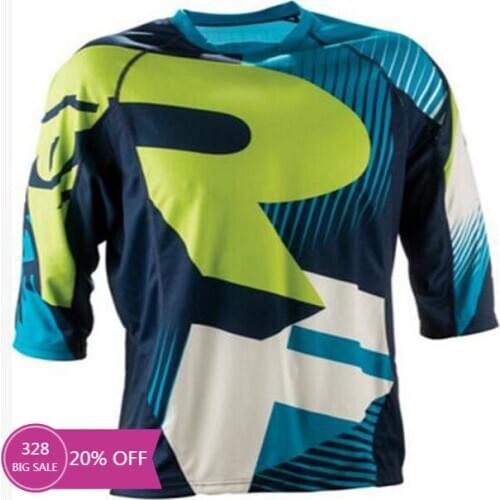 Cycling jersey 2021 moto jersey quick-drying perspiration Long sleeve rf downhill jersey motocross T-shirt