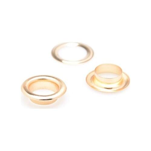 Gold Eyelet for Leather Craft Grommet Banner 12 mm with washers