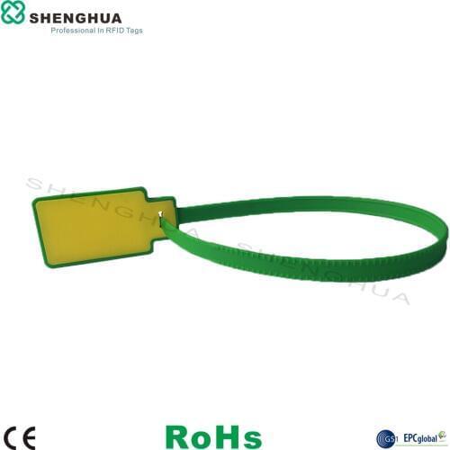100pcs/bag ISO 18000-6C UHF RFID Passive Seal Tag Good Quality Cheap Price Asset Security Tracking With Integrated Cable Zip Tie