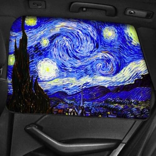 Car Magnetic Sun Shades Creative Cartoon Design Car Window Sunshade Curtain UV Protection Car Sun Visor Heat Shield Shade