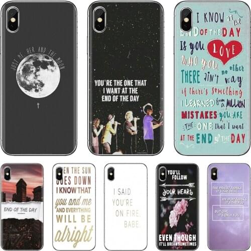 Phone Covers For Huawei Mate 20 30 40 7 8 9 10 Lite Pro P Smart 2018 2019 Plus G7 G8 Day-One-C-Direction-lyrics-End-of-the