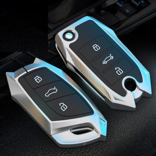 Zinc Alloy Silica Gel Key Case Cover for MG MG6 ZS HS EV EZS EHS mg3 gs mg7 GT 2015 2016 2017 2018 2019 2020 Auto Accessories