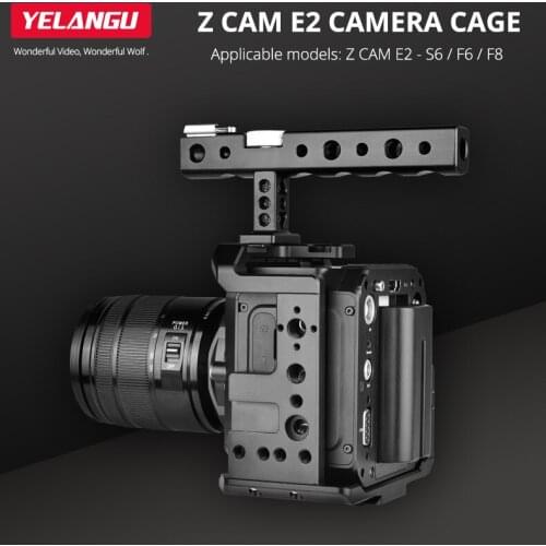 YELANGU C11 Aluminum Alloy Video Film Movie Making Stabilizer Top Handle Camera Cage For Z CAM E2
