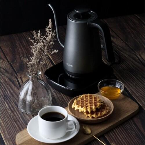 Hand-made coffee pot electric heating intelligent constant temperature long mouth thin mouth Japanese electric kettle coffee pot