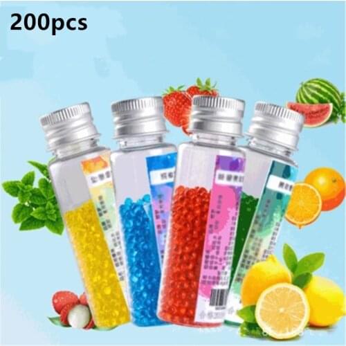 200pcs/pack Flavor Cigarette Pops Beads Fruit Flavour Mint Flavor Cigarette Holder Smoking Accessories Men Gift Cigarette Holder
