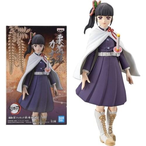 Bandai Demon Slayer Tsuyuri Kanao Garage Kit Pvc Assembly Model Western Animiation Action Figure Kids Toys