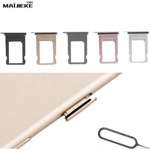 Original SIM Card Holder Tray Slot Waterproof Seal Rubber for iphone X 8 7 6s 6 Plus Replacement SIM Card Holder Socket