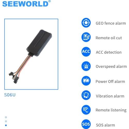 Seeworld GPS Car & Truck Tracking Device Vehicle Alarm System TR06 / gps tracker anywhere sim card gsm/gprs car tracker TR06