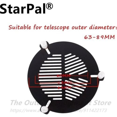 StarPal Aluminum Bahtinov Telescope Astronomy Focusing Mask Caliber Fixed Diameter 60 mm Monocular