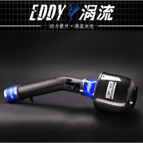 EDDY Intake System Air Intake Pipe & Carbon Fiber Air Filter for Nissan Tiida 1.6 2005-2019 Car Engine Parts Accessories