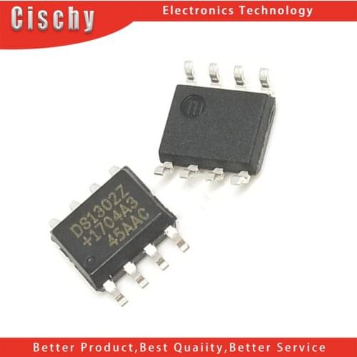 10pcs/lot New DS1302 DS1302Z DS1302ZN SOP8 Trickle Charge Timekeeping Chip