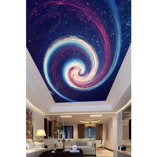 1821 Universal Whirling Printing stretch ceiling film for workshop ceiling decoration