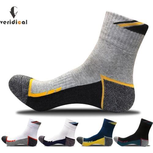 5 Pairs/Lot Cotton Man Socks Compression Socks Boy Thick Winter Standard Meias Good Quality Breathable Sheer Work Socks 5 Colors