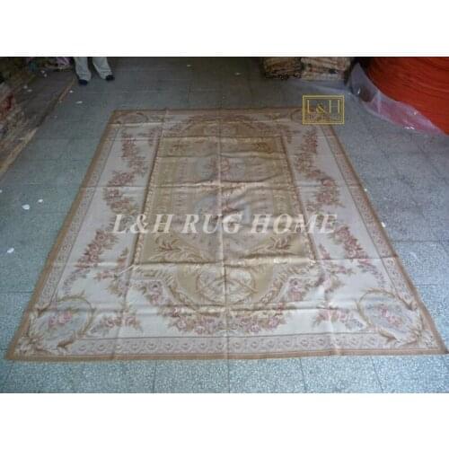 Free shipping 4'X6' French Aubusson weave rugs handmade aubusson carpets