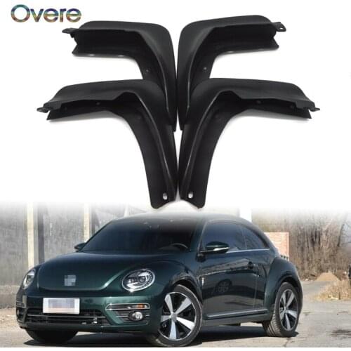 Overe Car Front Rear Mudguards For Volkswagen VW Beetle (A5) 2012 2013 2014 2015 2016 2017 Accessories Mudflaps Car-styling