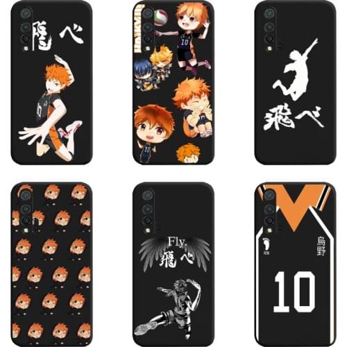 Haikyuu Hinata Attacks Anime Phone Case For Huawei Nova 6se 7 7pro 7se honor 7A 8A 7C 9C Play