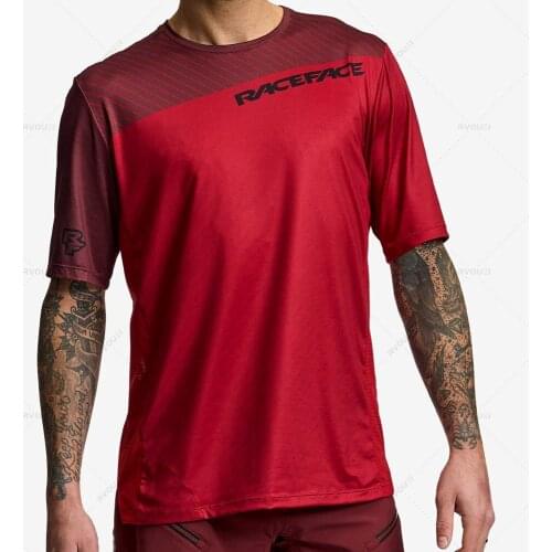 RACE FACE Jersey Motocross Jersey Maillot Ciclismo Hombre DH MOTO MTB MX Downhill Jersey Off Road Mountain Spexcel Endura Jersey