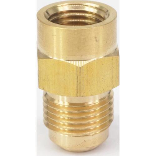 Fit Tube OD 3/8" x 1/4" NPT Female Brass SAE 45 Degree Pipe Fitting Adapters Connectors 229PSI