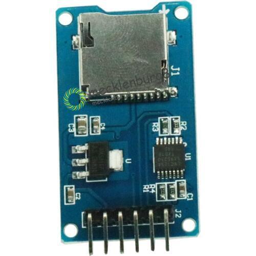 Micro SD storage card Mciro SD TF card memory adapter shield expansion module SPI interfaces for Arduino AVR microcontroller