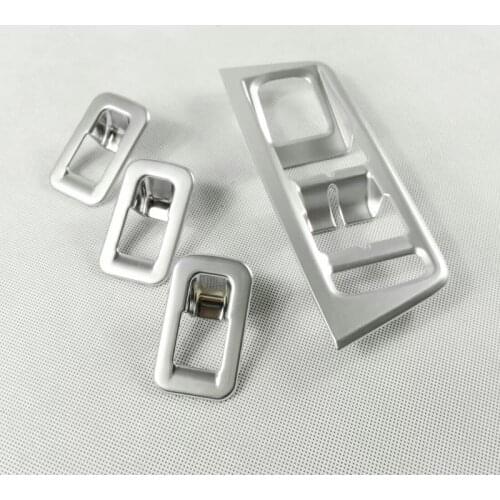 For Volkswagen VW Touran 2016- 2018 2019 ABS Matte Interior Accessories Door Window Switch Button Decoration Cover Trim Styling