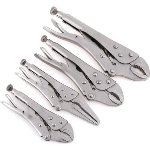 NEW High Quality 5/7/9/10 Inch Carbon Steel Adjustable C Clamp Locking Vice Grips Pliers Tool 1PC