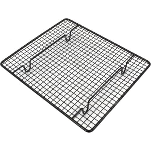 Single Layer Stainless Steel Drip Drying Rack Biscuit Bread Cake Cooling Rack Cooling Grid Baking Tray Household Baking Tools
