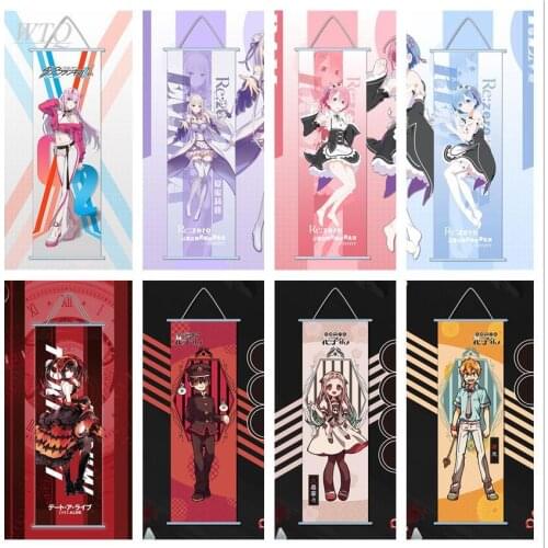 30x90cm/50x/130cm Demon Slayer Poster Ground-bound Boy Hanako-kunanime Posters Canvas Painting Wall Art Picture Home Decor