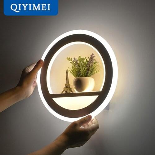 Modern LED wall lamps for bedroom bedside Lights LED Nordic designer living room sconce lights fixtures