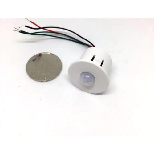 Super Mini Infrared detector IR Sensor For Security Alarm Smart Home System Lamp Switch NO relay signal 12-24V ceiling