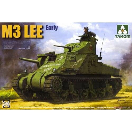Takom 1/35 2085 US Medium Tank M3 Lee Early